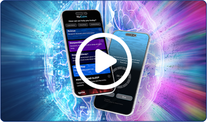 The NuCalm app